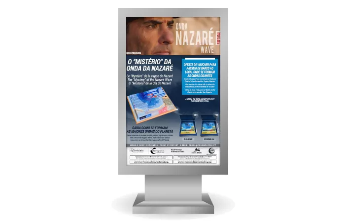 Mupi cartaz Ocean Puzzle