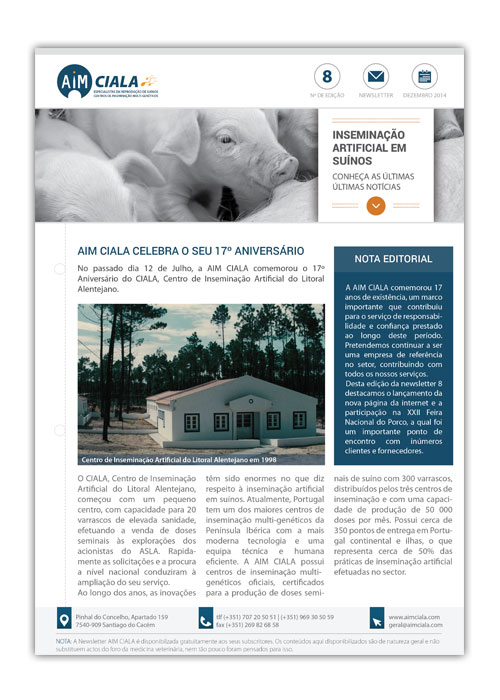 Newsletter AIMCiala