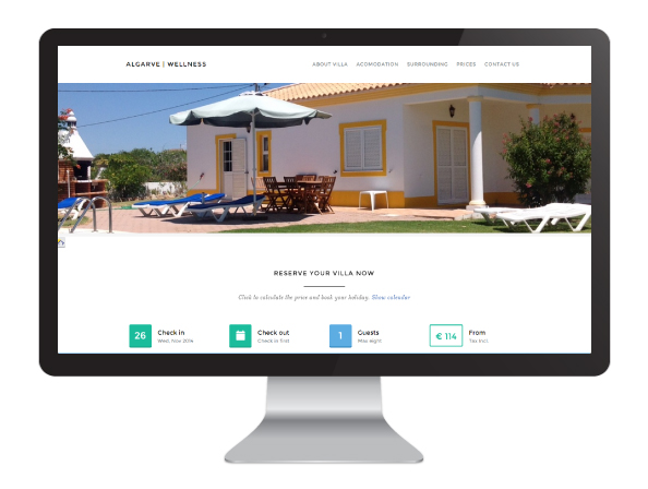 Website Algarve Wellness